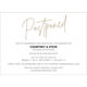 Casual Script Postponement Cards Image 5 of 6